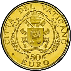 аверс 50 евро 2015 "Pope Franciscus"