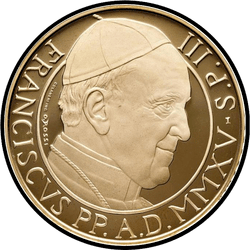 реверс 100€ 2015 "Evangelists - Saint Matthew"