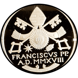 реверс 20€ 2018 "Papa Francisco Anno "