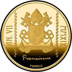 реверс 10€ 2019 "Taufe"