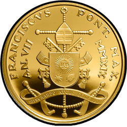реверс 50€ 2019 "The Council of Jerusalem"