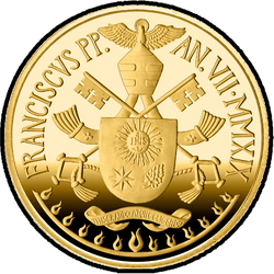 реверс 100€ 2019 "Les Constitutions apostoliques du Concile Vatican II"