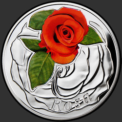 реверс 10 rublos 2013 "Роза"