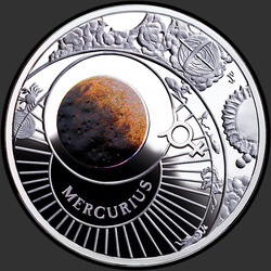 реверс 10 rubles 2012 "Меркурий"