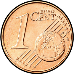 реверс 1 цент (€) 2004 ""