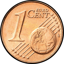реверс 1 цент (€) 2005 ""