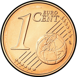 реверс 1セント（€） 2007 ""