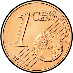 реверс 1 цент (€) 2009 ""