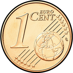 реверс 1 цент (€) 2012 ""