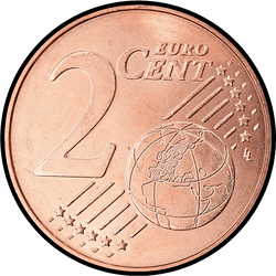 реверс 2 цента (€) 2019 ""