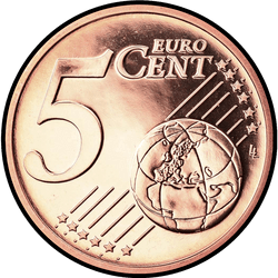 реверс 5 cents (€) 2005 ""