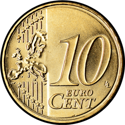 реверс 10 центов (€) 2009 ""