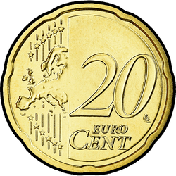 реверс 20 cents (€) 2021 ""