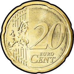 реверс 20 центів (€) 2019 ""