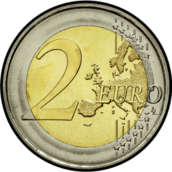 реверс 2€ 2016 "200ème anniversaire de la fondation de la Banque nationale d