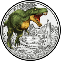 реверс 3€ 2020 "Тираннозавр Рекс"