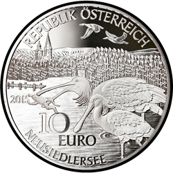 аверс 10 евро 2015 "Бургенланд"