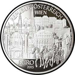аверс 10 евро 2015 "Вена"