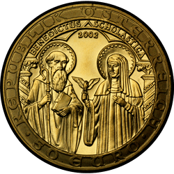 аверс 50€ 2002 "Христианские религиозные ордена"