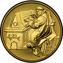 реверс 50 евро 2002 "Христианские религиозные ордена"
