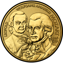 реверс 50 евро 2006 "Вольфганг Амадей Моцарт"