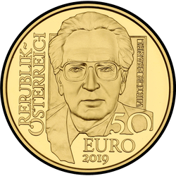 аверс 50€ 2019 "Виктор Франкл"