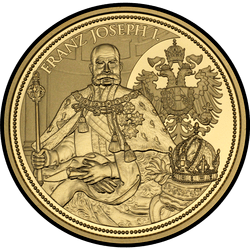 реверс 100 евро 2012 "Корона Австрийской империи"