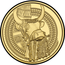 реверс 100 евро 2019 "Золото Месопотамии"