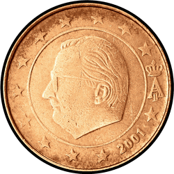 аверс 1 cent (€) 2001 ""