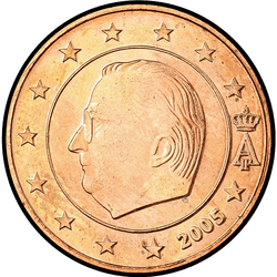 аверс 1セント（€） 2005 ""