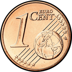 реверс 1 cent (€) 2019 ""