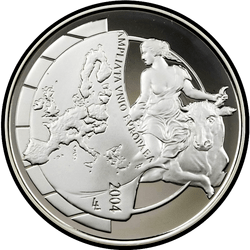реверс 10€ 2004 "Расширение Евросоюза"
