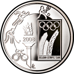 реверс 10€ 2008 "Летние Олимпийские игры в Пекине 2008"