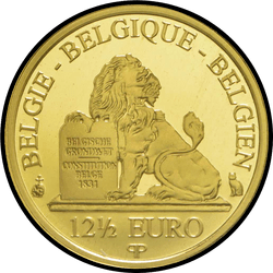 аверс 12½ евро 2015 "Король Филипп"