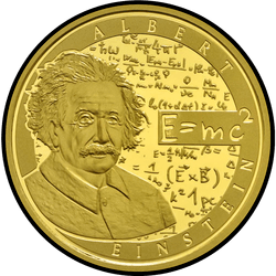 реверс 50 евро 2016 "Альберт Эйнштейн - 100 лет Общей теории относительности"