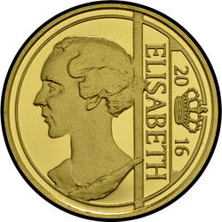 реверс 12½ евро 2016 "Королева Елизавета Баварская"