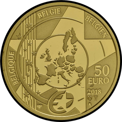 аверс 50 евро 2018 "Рубенс"