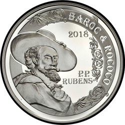 реверс 10€ 2018 "Рубенс"