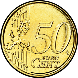 реверс 50 центов (€) 2008 ""