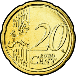 реверс 20 центов (€) 2007 ""