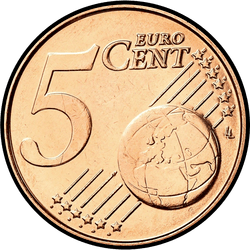 реверс 5 cents (€) 2018 ""