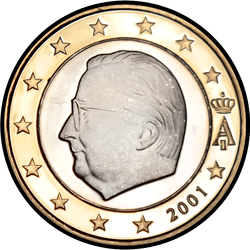 аверс 1€ 2001 ""