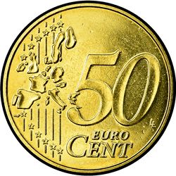 реверс 50 центов (€) 2006 ""