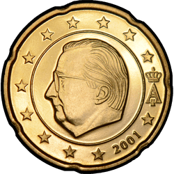 аверс 20 cents (€) 2001 ""