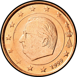 аверс 5 центів (€) 1999 ""