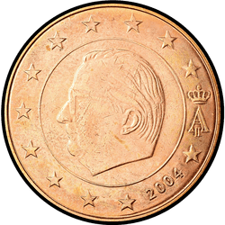 аверс 5 центов (€) 2004 ""