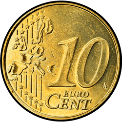 реверс 10 центів (€) 2006 ""