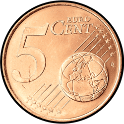реверс 5 cents (€) 2005 ""