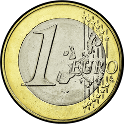 реверс 1€ 2002 "1 € एस / 2002"
