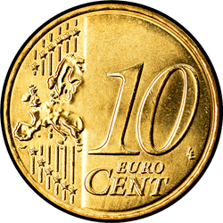 реверс 10 центів (€) 2011 ""